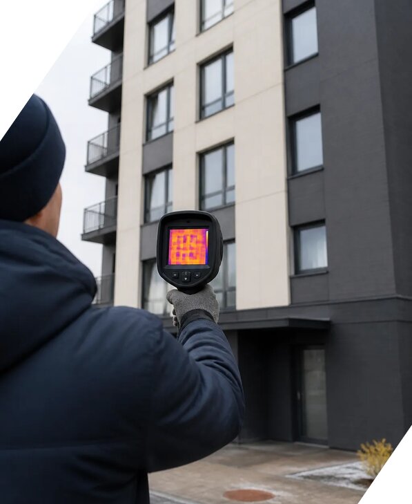 Тепловизионное обследование зданий в Боре от 5195 р. | ЭкспертизаРоссия
